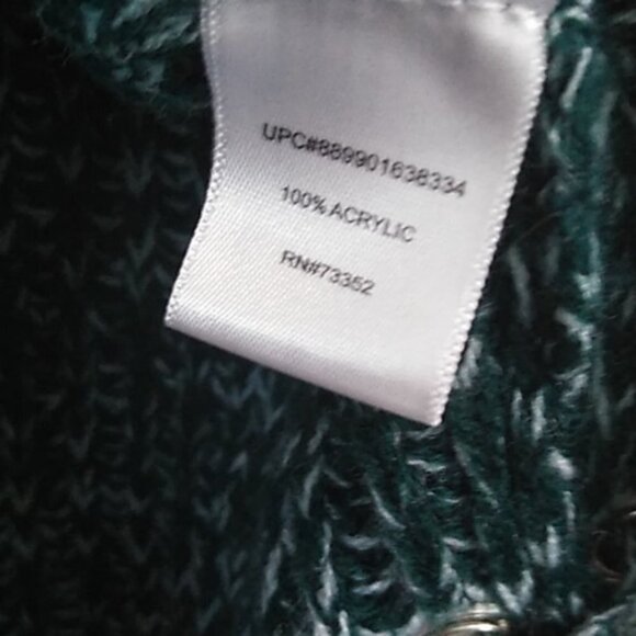 It's Our Time Hunter Green Boxy Crew Neck Sweater - Picture 11 of 14